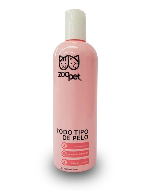Shampoo antipulgas para Perro Zoopet 600 Mililitros