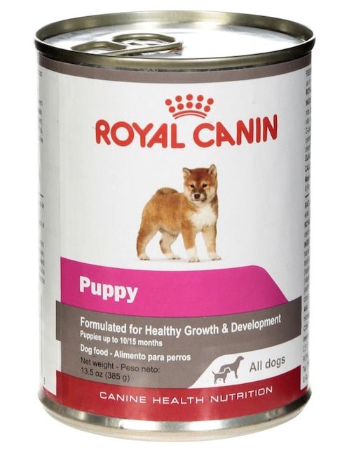 Alimento húmedo Royal Canin de pollo para perro etapa cachorro contenido 385 g