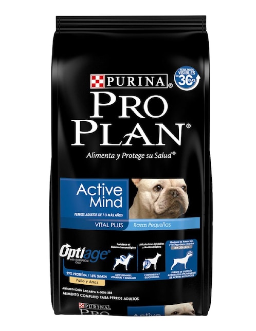 Croqueta Pro Plan de pollo para perro raza pequeña etapa adulto contenido individual