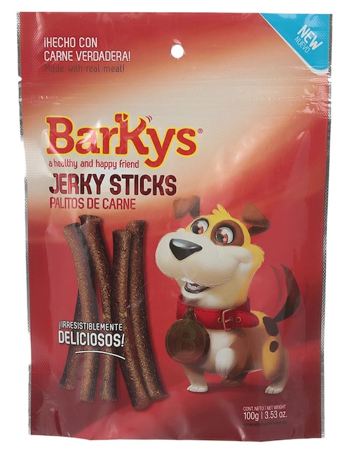 Palitos de Carne para perro Barkys