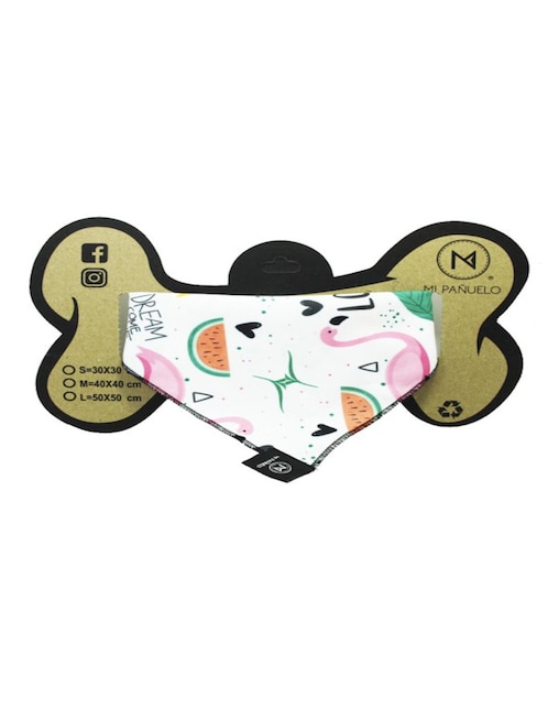 Collar Mi Pañuelo de tela para perro y gato