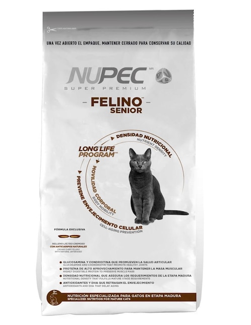 Croqueta Nupec de Pollo para gato etapa Senior
