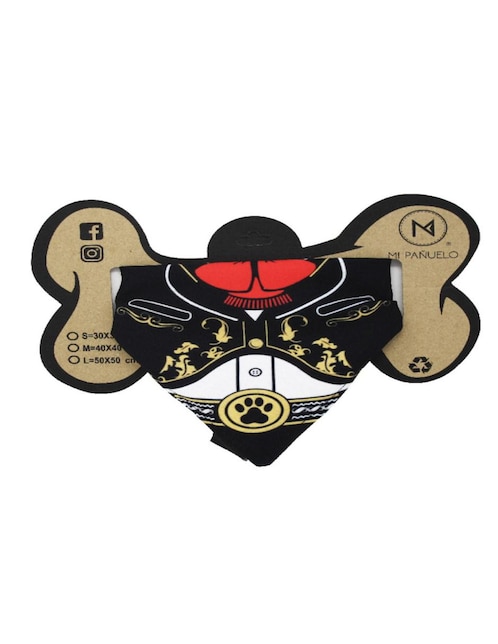 Collar de tela para perro y gato