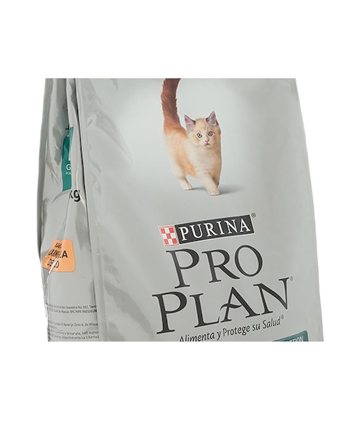 Croqueta Pro Plan de pollo y arroz para gato etapa cachorro contenido 3