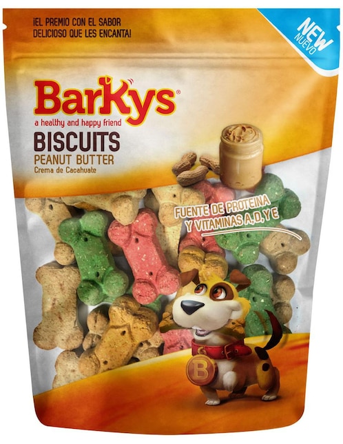 Premios de crema de cacahuate para Perro Barkys