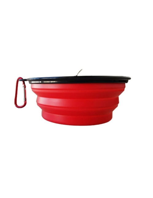 PLATO PLEGABLE, CH, ROJO