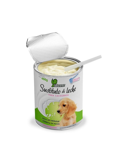 Sustituto de leche Naturance de leche para perro etapa cachorro contenido 450 g