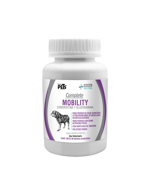 Tabletas masticable con condroitina y glucosamina Fancy Pets 60 tabletas