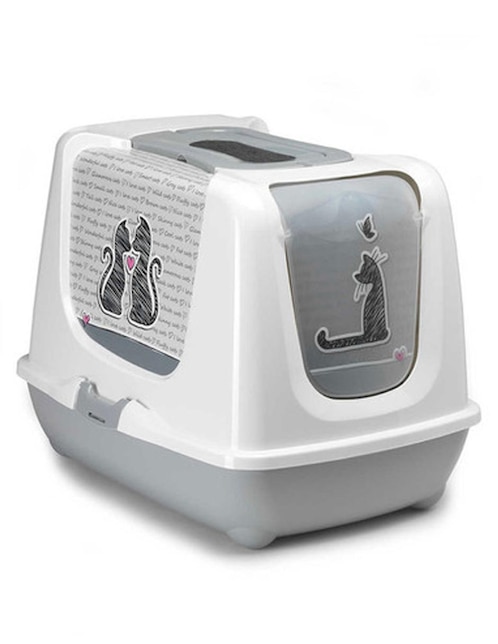 Arenero para Gato Moderna Cats In Love