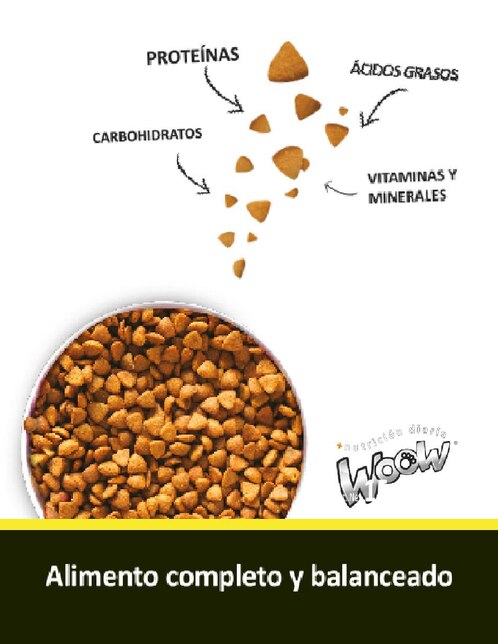 Croqueta Woow para perro etapa adulto contenido 15 kg 3