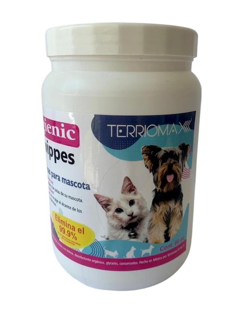 Toallitas higiénicas Petmax para mascotas