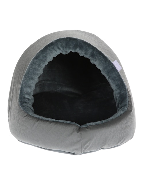 CAMA ZOOPET CAPACETE PERRO Y, G, GRIS