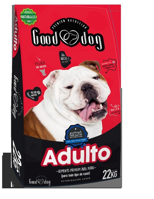 Croqueta Good Gog para perro etapa adulto contenido 20 kg