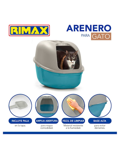 Arenero Rimax para gato