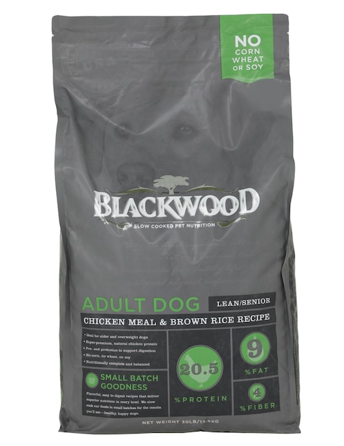 Croqueta Blackwood de pollo y arroz para perro etapa adulto
