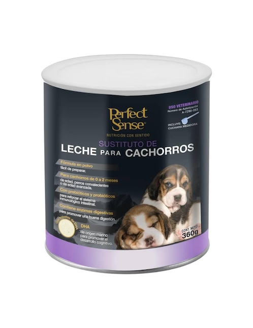 Sustituto de leche Perfect Sense para perro etapa cachorro contenido 500 g