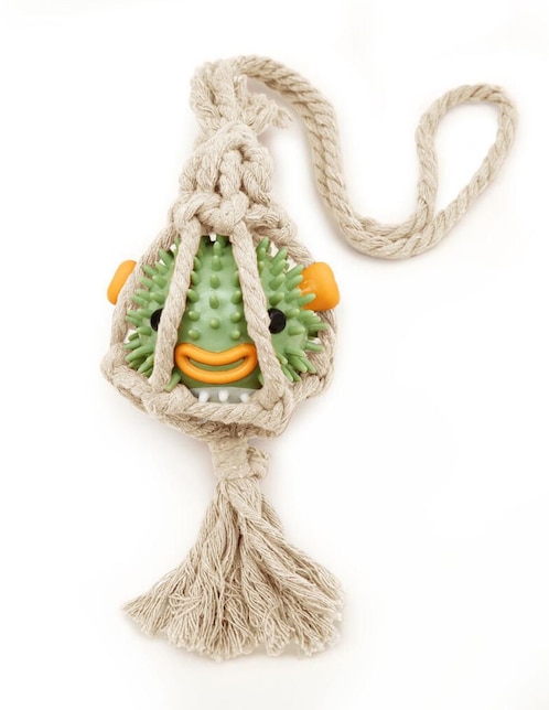 Juguete con cuerda para perro Kikkerland