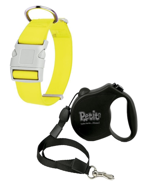 Correa y collar Petits para perro