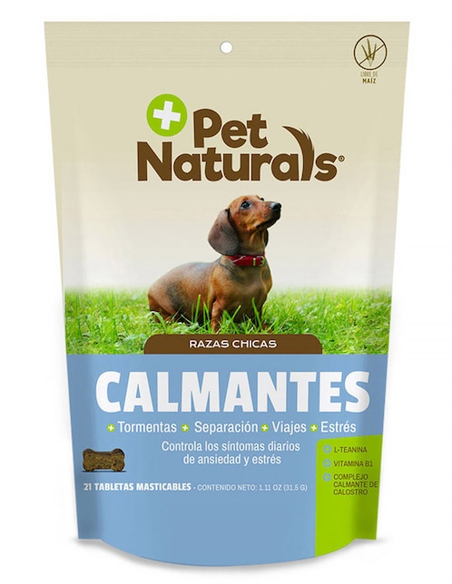 Calmante para mascota Pet Naturals para perros 31.5 g