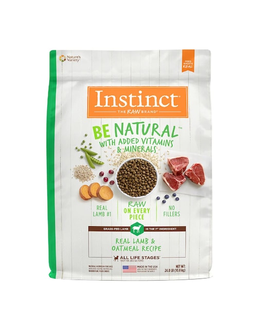 Croqueta de Cordero para perro todas las etapas contenido 10.9 kg 1