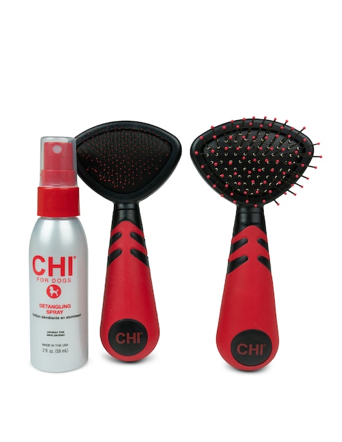 CHI Set cepillo Chi de Nylon para perro
