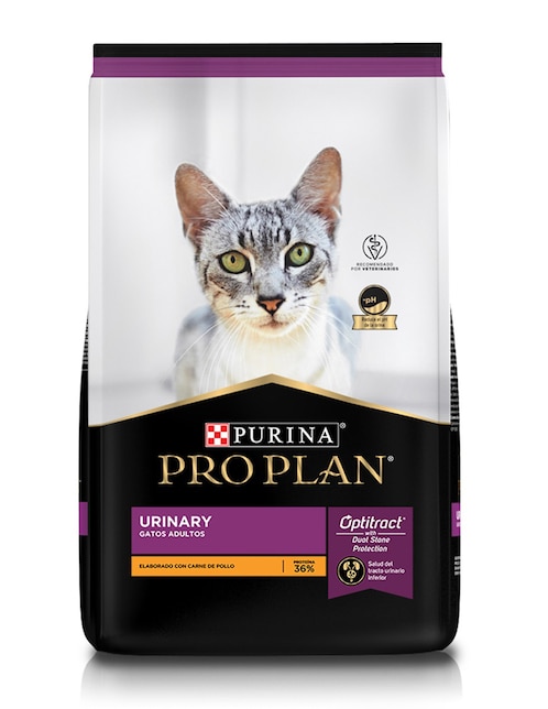 Croqueta Pro Plan de pollo para gato etapa adulto contenido 7.5 kg