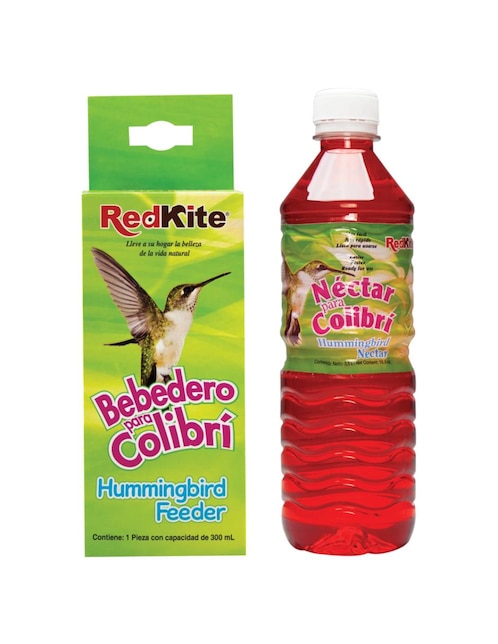 Bebedero elevado para colibri Redkite 500 ml