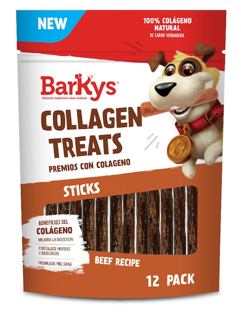 Premio Barkys de res para perro