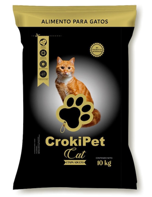 Croqueta Homeasy de carne con arroz para gato todas las etapas contenido 10 kg