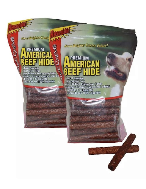 Carnaza Pet To Bed de res cuidado dental para perro 907 g