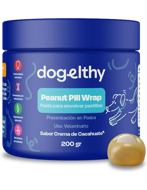 Alimento húmedo Dogelthy de cacahuate para mascota todas las etapas contenido 200 g