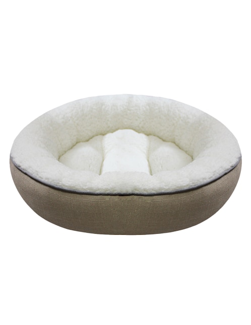 Cama "para" perro y gato blancos pileso