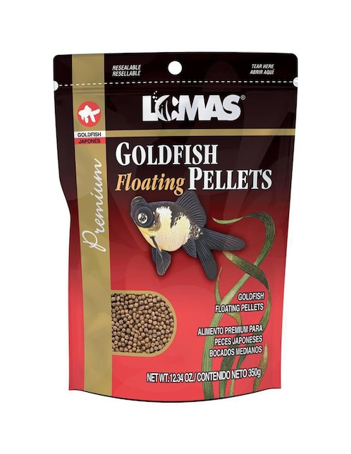 Hojuelas Lomas para peces todas las etapas