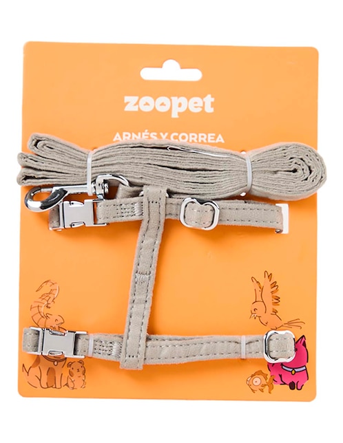 COLLAR ZOOPET FW25, XCH, GRIS