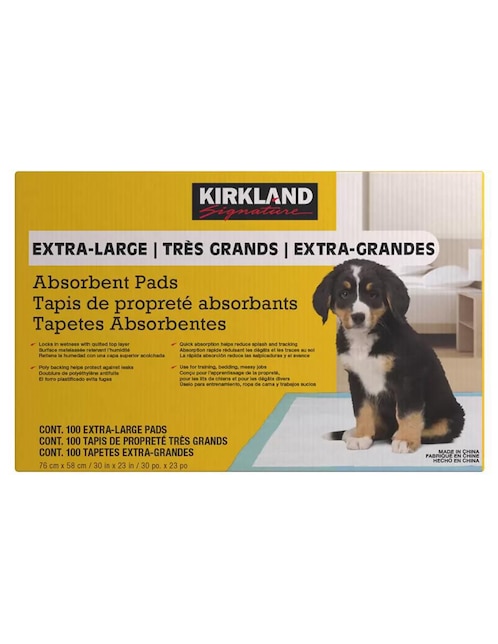 Tapete entrenador Kirkland Signatura para perro