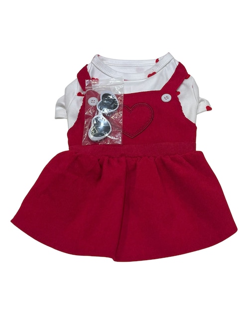 Vestido para perro Zoopet Valentines