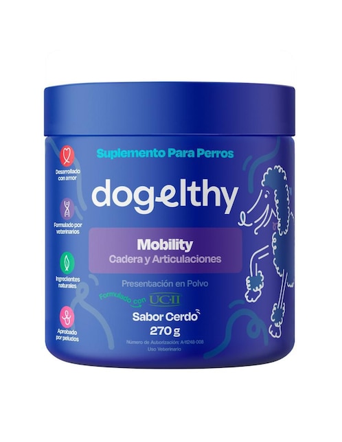 Colágeno para mascotas Dogelthy