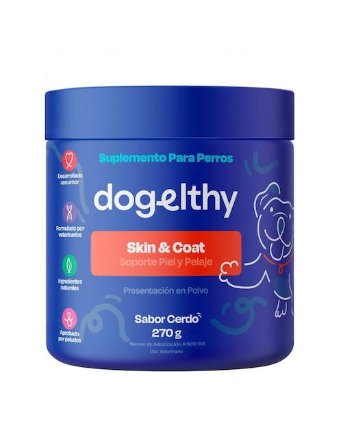 Suplemento alimenticio para mascota Omegas Dogelthy