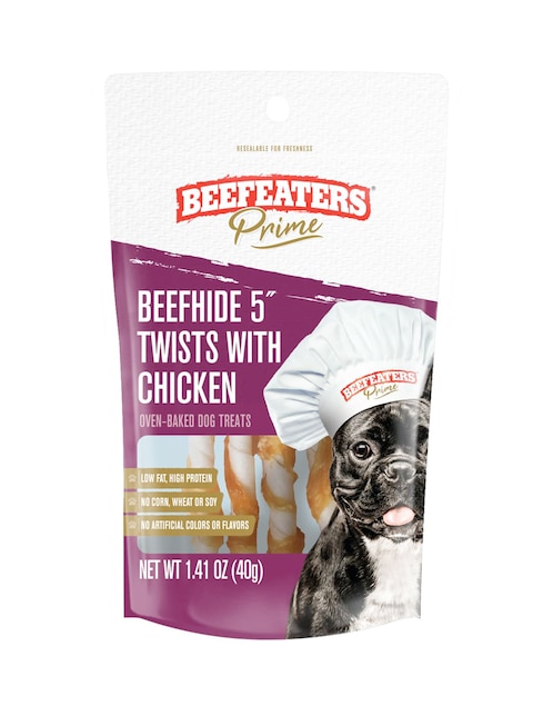 Premio Beefeaters de pollo para perro 40 g