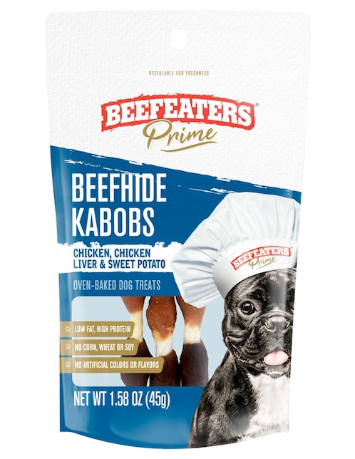 Premio Beefeaters de pollo premio para perro 45 g
