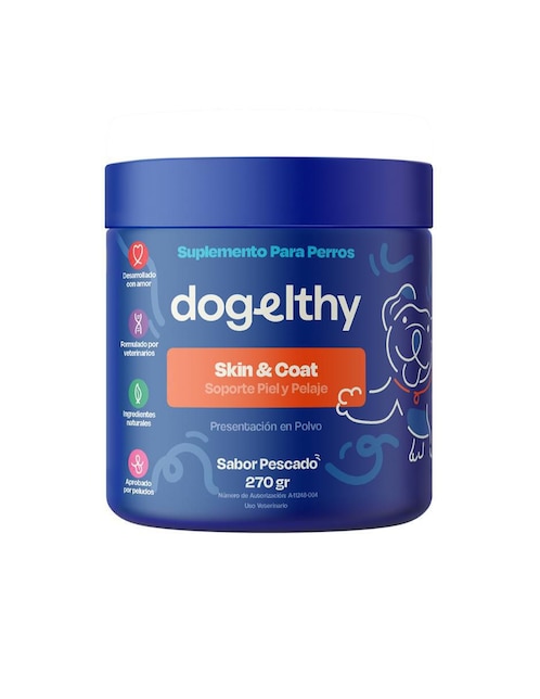 Suplemento alimenticio para mascota vitamínico Dogelthy