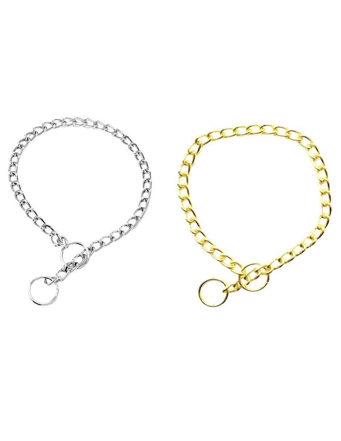 Collar de ahorque Xtellar de metal para perro