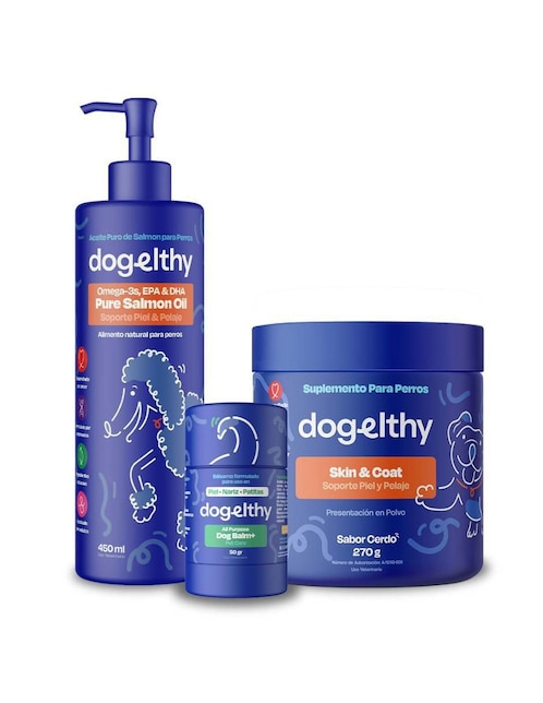 Kit de bienestar para mascota Dogelthy