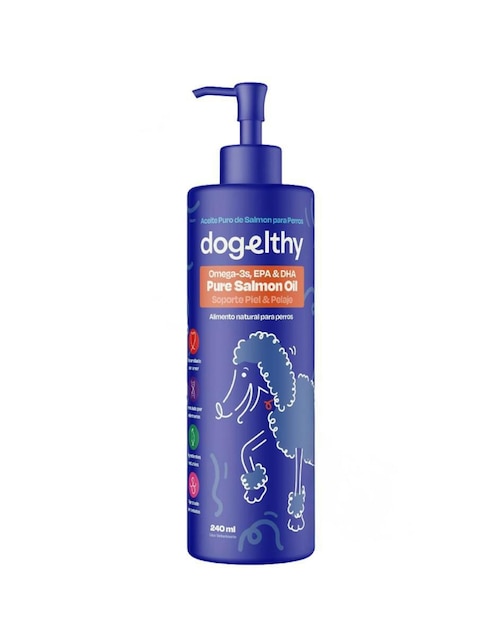 Suplemento alimenticio para mascota omegas Dogelthy