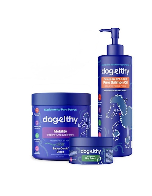Kit de bienestar para mascota Dogelthy