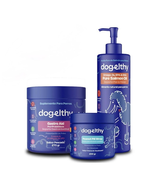 Kit de bienestar para mascota Dogelthy