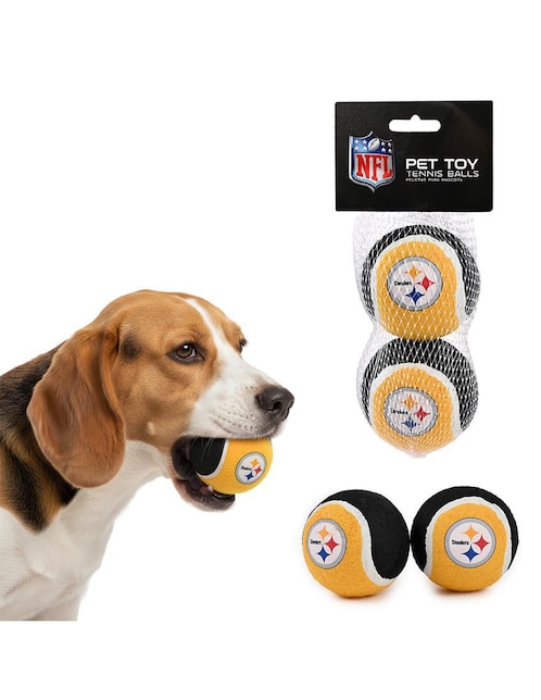 Pelota para perro NFL Pittsburgh Steelers