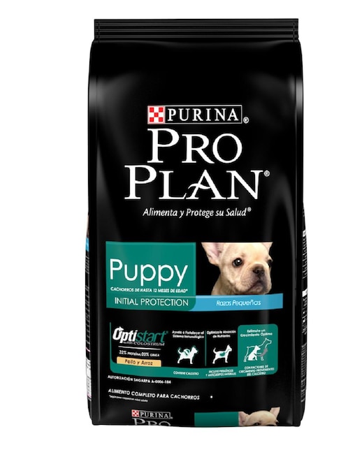 Croqueta Pro Plan de pollo para perro raza pequeña etapa cachorro contenido individual