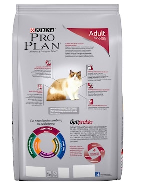 Croqueta Pro Plan de Pollo para gato etapa adulto contenido 3 kg