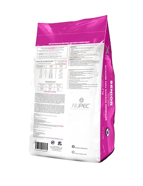 Croqueta Nupec de carne con pollo para perro raza pequeña etapa senior contenido individual